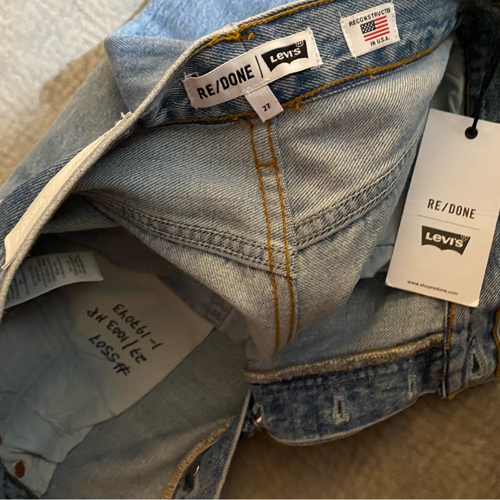 Levi’s Re-done High Rise Skinny Jean in indigo Size 27. Never worn. - Picture 7 of 15